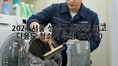2024 서울 성동구 금호동 최고 다용도 청소기 추천 TOP 10