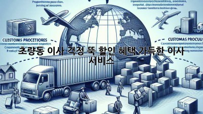 초량동 이사, 걱정 뚝! 할인 혜택 가득한 이사 서비스